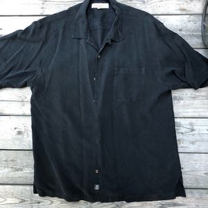 Tommy Bahama Black, short sleeve shirt